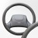 Leather braid, l gray Skyway, with perforation, s01102316