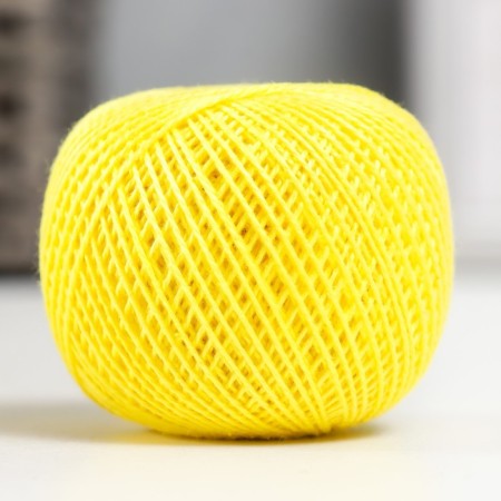 Knitting threads "Iris" 150m/25g 100% Merusirized cotton color 0204