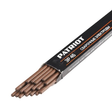 Welding electrodes Patriot, Mark ER46, D = 4 mm, 450 mm, 1 kg