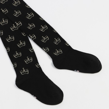 Pantyhose children, black color, height 116-122-2