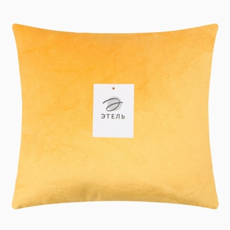 Pillow Decorative Ethel col. yellow, 30*30cm, velor-4