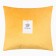 Pillow Decorative Ethel col. yellow, 30*30cm, velor