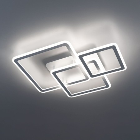 Ceiling CITILUX "Trinity" CL238230E, 65.5x51x11 cm, 3x23.3W, LED, Color White-9