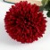 Artificial flowers "chrysanthemum" 9x48 cm, burgundy