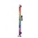 Chernographic pencil with the eraser "Rainbow", the hardness of NV