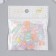 Plastic beads "Cylinder with colored middle" Gloss Mix 20 g 1.2x0.7x0.7 cm