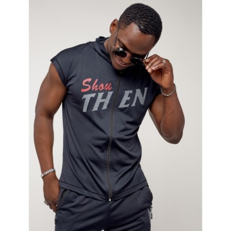 Sports suit men's, size 50-52, dark blue color-17