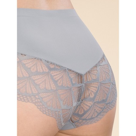 Women's panties, size 50, gray color-3