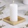 Square Square from gypsum, 10x1.5cm, gold