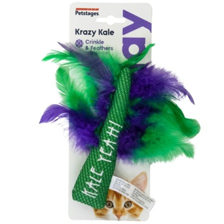 Toy Petestages dental "cabbage" for cats, with cat mint, 20 cm-1