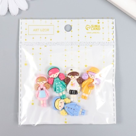 Decor for creativity Plastic "Emergency Baby" set 5 pcs 3.5x1.9 cm-3