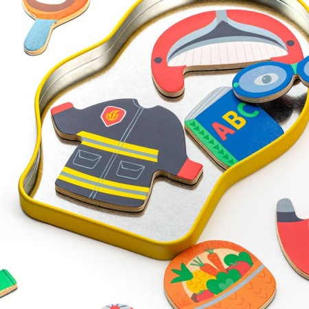 Magnetic game Djeco "Profession"-3