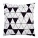 Pillowcase decorative Ethel Geometry "Mosaic" 40x40 cm, velor
