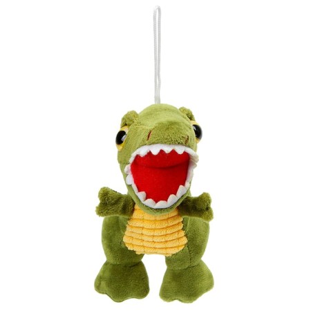 Soft toy "dinosaur" on a suspension, 14 cm, color mix