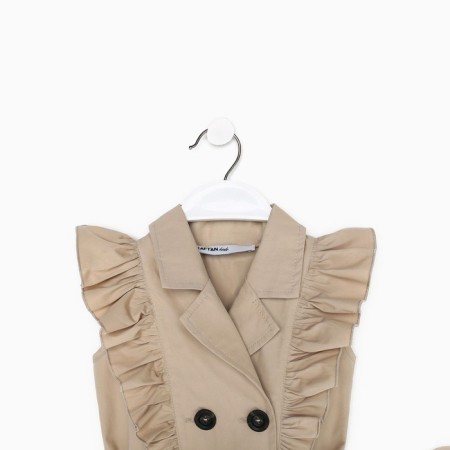 Baby Dressure KAFTAN, size 32 (110-116 cm), beige color-7