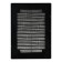 Ventilation grate "Vento" 1825VR, 180x250 mm, with a grid, detachable, black