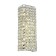 Wall lamp ST LUCE. SL748.101.05. Disco. 5x5 watts, G9, 16x43 cm, chromium color