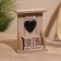 Souvenir Eternal calendar "Home", wood, 5x12x15.5 cm
