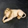Figure "Leo African No. 2" ivory, 34x14x19cm