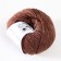 Yarn "Silky Wool" 35% Silk district, 65% Merino. Wol 190m/25g (336 brown)