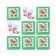New Year's board game "New Year: Memo", 28 cards, 4+