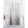 Bath curtain DASCH 180x180 cm, BT-829989, waves, gray