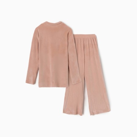 Women's costume (shirt and trousers) KAFTAN PLUSHY p. 44-46, beige-11