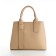 Women's bag with zipper, Textura, average size, beige color
