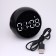 Clock - Electronic desk alarm clock: column, Bluetooth, TF card, 8 x 8.5 cm, USB