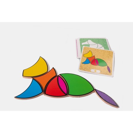 Board game "Tangram and Vietnamese game"-4