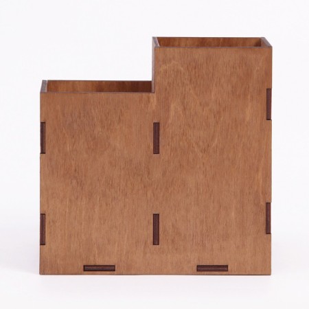 Organizer for the Office "Four" 4 sections, 15 x 15 x 15 cm-3