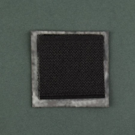 Chevron on Velcro "Red Cross", 4.7 × 4.7 cm, black/red color-2