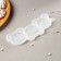 Silicone Mold for candy and chocolate "Pandochki", the color is transparent