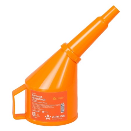 Corner funnel Airline collapsible, brass mesh, diameter 120 mm, length 150 mm APF-04