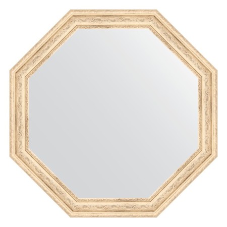 Mirror in the baguette frame, ivory 51 mm, 54x54 cm