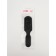 The comb wide for drying hair 18*4.5*2.2cm plastic black bag QF
