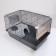 Cage for chinchillas "Pigger" No. 11, Folding, 80 x 50 x 46cm, gray