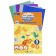 A set of corrugated paper, A4 format, 5 sheets, 5 colors, density 160g/m2, metallic