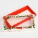 Box for chocolate "New Year's botanist", with a window, 9.4 x 1.7 x 18.4 cm, New Year