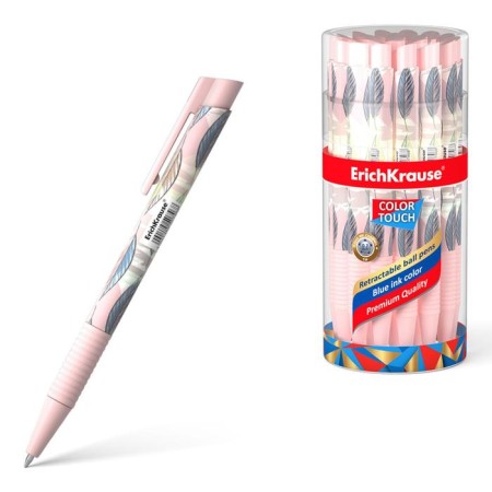 Handle Automatic Erichkrause Colortouch Flora, Node 0.7 mm, blue ink blue