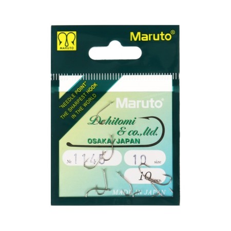 Hooks Maruto 1145, color Ni, No. 10, 10 pcs.
