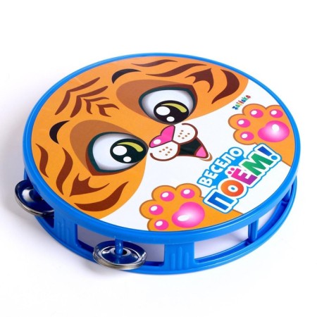 Tambourine "Sing" fun ", big, mix-1