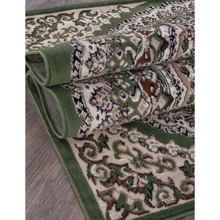 Rectangular carpet Merinos gavana, size 80x150 cm, color Green-2