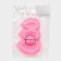 Silicone Mold "cones", 10.5 × 7 cm, pink color