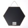 Wall mirror "elegant geometry", mirror surface 25 × 28 cm, golden color