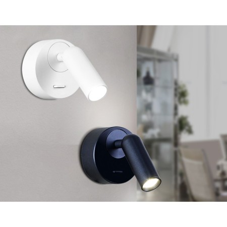 Lamp lamp LED with a switch Ambrella Light, Wall, FW280, LED, 3 W, 225LUM, 4200K, Color White Sand-2