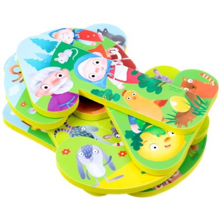 Soft puzzle for kids “Learn numbers: fairy tales”, 5 puzzles, crumb me-13