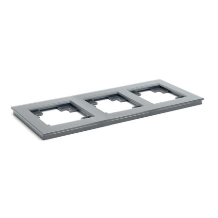 3-seater frame, glass, Catherine series, GFR00-7003-06, graphite-2