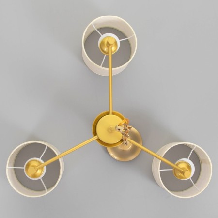 Chandelier 1092/3GD 40W E27 gold 60x60x36-76 cm Bayerlux-3