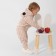 Set: Jumper with zipper and pants crumb I am "Kisa", height 62-68 cm, beige